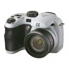 General Electric X5 White 14.1MP 15x opt zoom 28mm wide, VGA video 2xAA bat